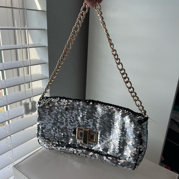 Sequin Mini Bag - Picture 5 of 8